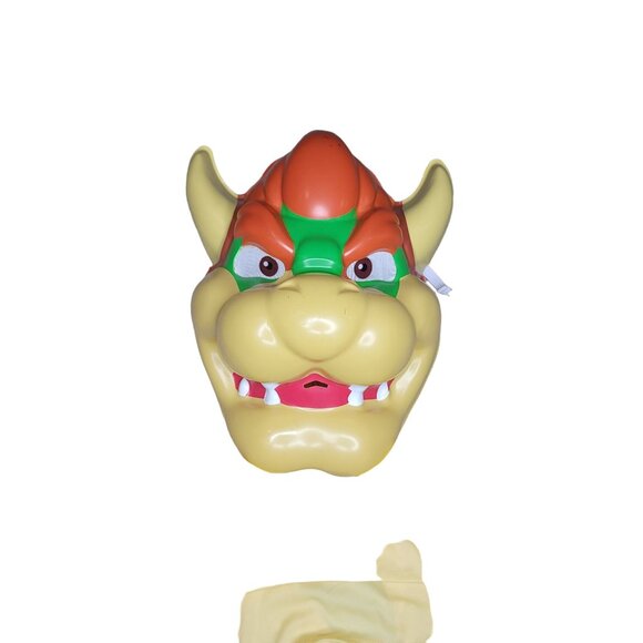 Spirit Halloween Kids Mario Bros Bowser Deluxe Costume with inflatable shell 7-8 - Picture 4 of 10
